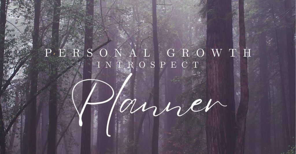 Personal Growth Introspect Planner