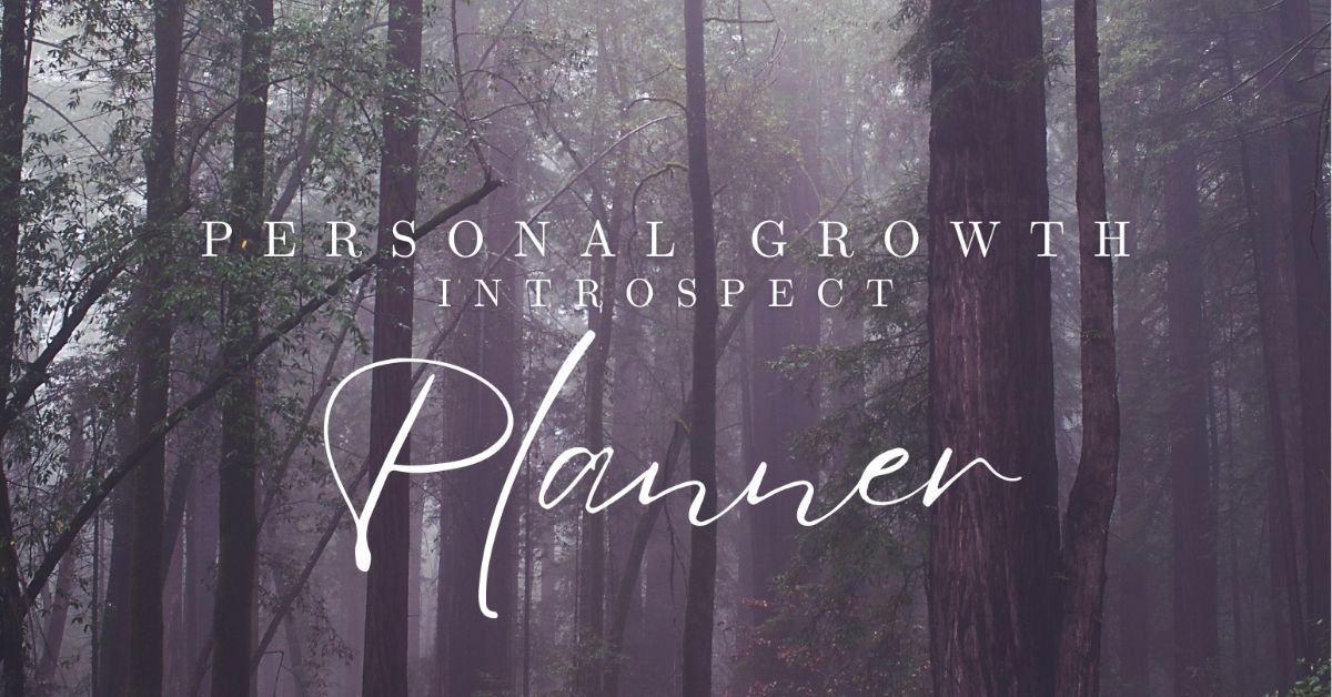 Personal Growth Introspect Planner