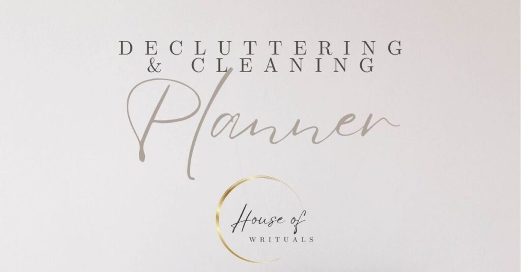 Decluttering & Cleaning Planner